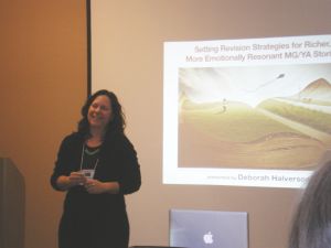 Deborah Halverson, CenCal Writers Retreat 2015 2