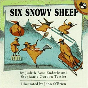 Six-Snowy-Sheep